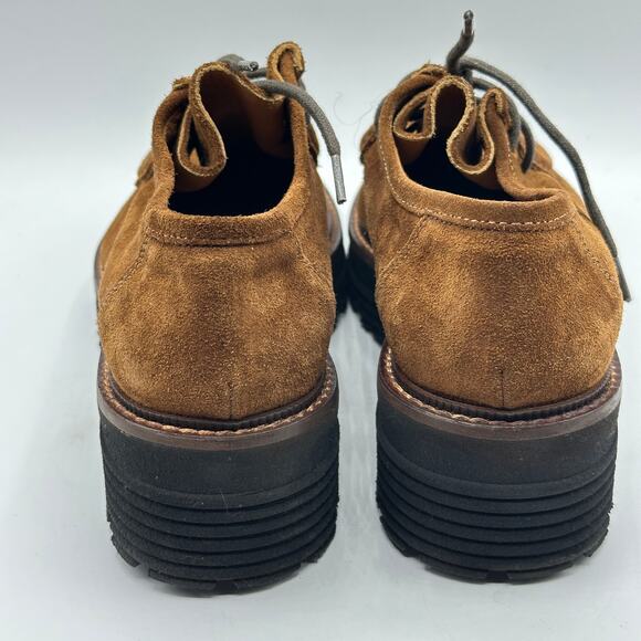 ATELIERS Italy Boyd Wallabee Shoes Suede Brown Sz 39/US 9 $248 - Picture 6 of 9